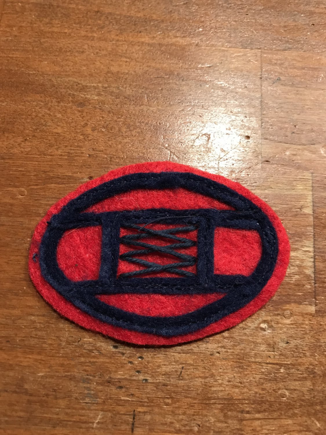 WWI US Army 30th Division Patch Wool "Old Hickory"