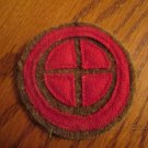 WWI US Army 35th Division,Artillery Patch Wool