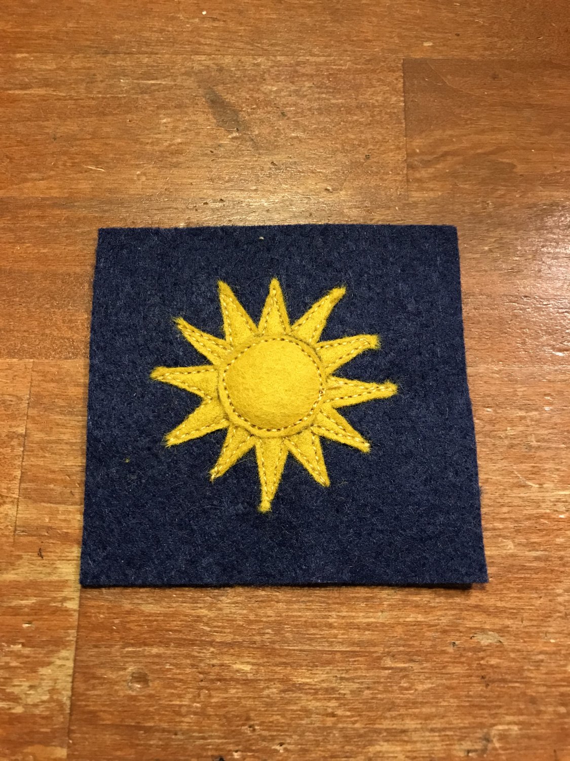 WWI US Army 40th Division Patch Wool