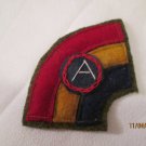 WWI US Army 42nd Division ,Third Army Patch Wool
