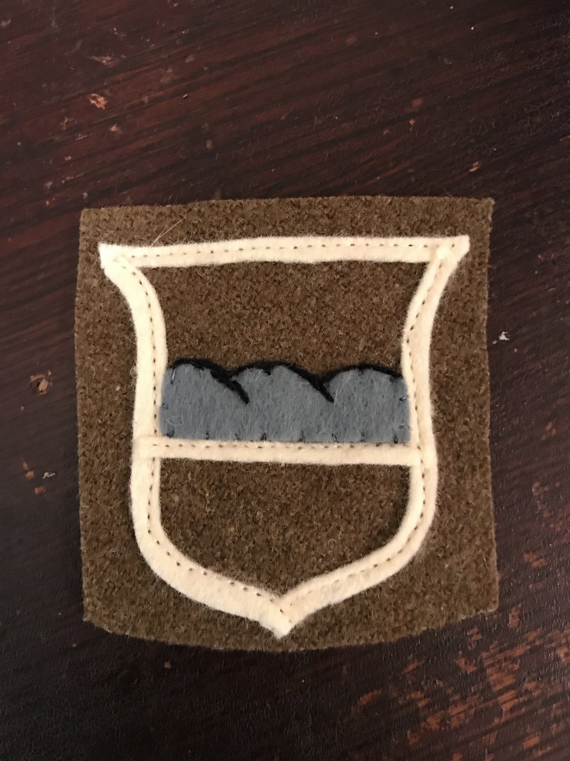 WWI US Army 80th Division Patch Wool