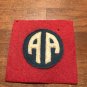 WWI US Army 82nd Division All American Patch Wool