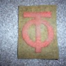 WWI US Army 90th Division,Patch Wool