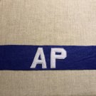 WWII USAF AIr Force AP Military Police Armband