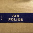 WWII USAF AIr Force AP Military Police Armband