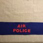 WWII USAF AIr Force AP Military Police Armband