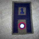 WWI US Army Air Service First Army,1st Aero Squadron patch wool