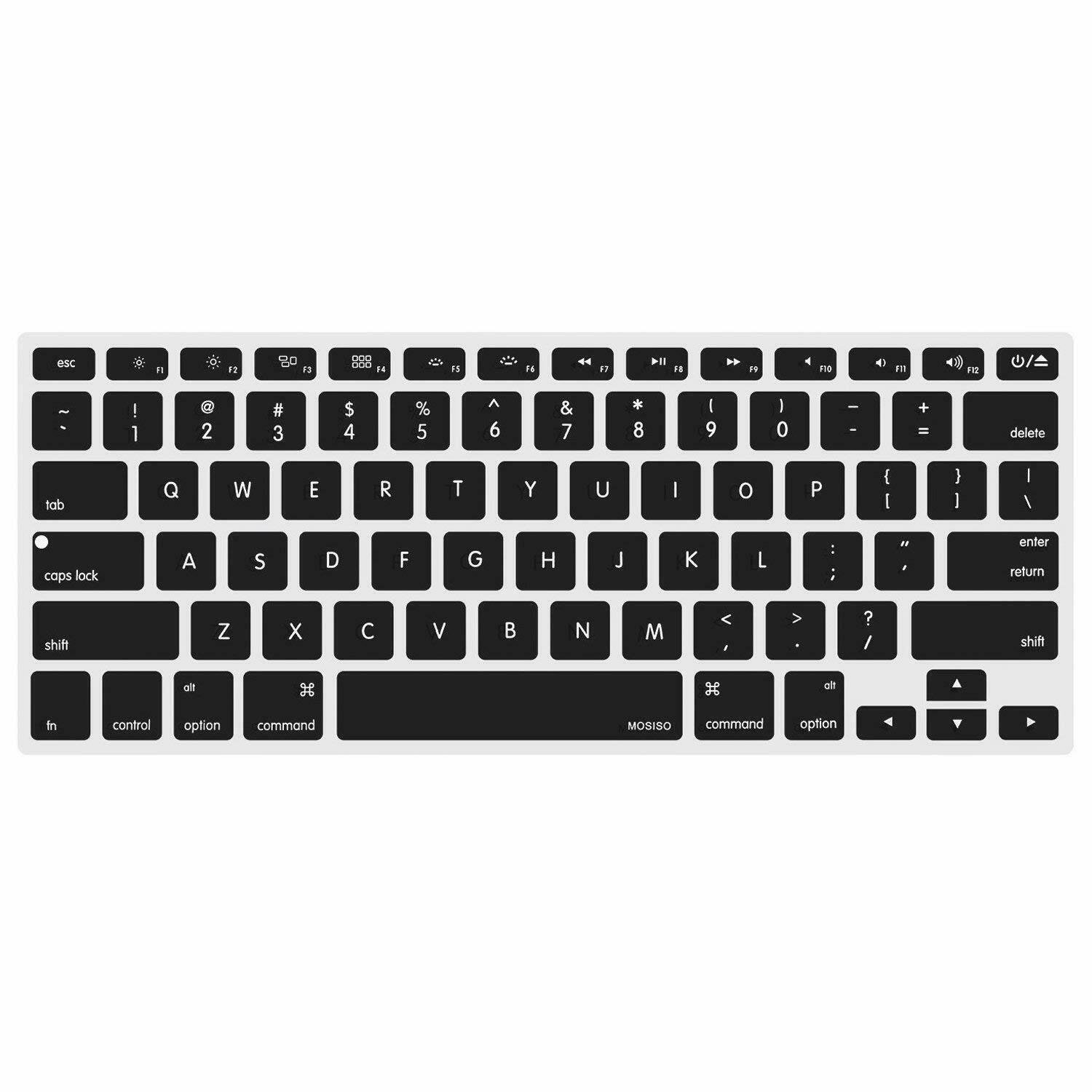Mosiso Silicone Keyboard Cover Compatible Macbook Pro 13/15 Inch (With/Without R