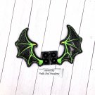 Black and Green Dragon Shoe Wings/ Boot Bling
