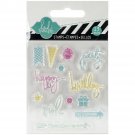 Heidi Swapp Hello Today Collection Memory Planner Clear Acrylic Stamps