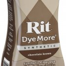 Rit Dye More Synthetic 7Oz-Chocolate Brown