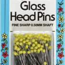 Collins Quilter'S Glass Head Pins 200/Pkg-Size 22