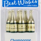 Best Wishes By Cake Mate Birthday Candles Champagne Bottles