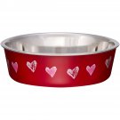 Bella Bowl Expressions-Small-Hearts - Valentine Red