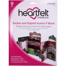 Heartfelt Creations Pocket & Flipfold Inserts-F-Black