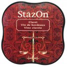 StazOn Midi Ink Pad-Claret