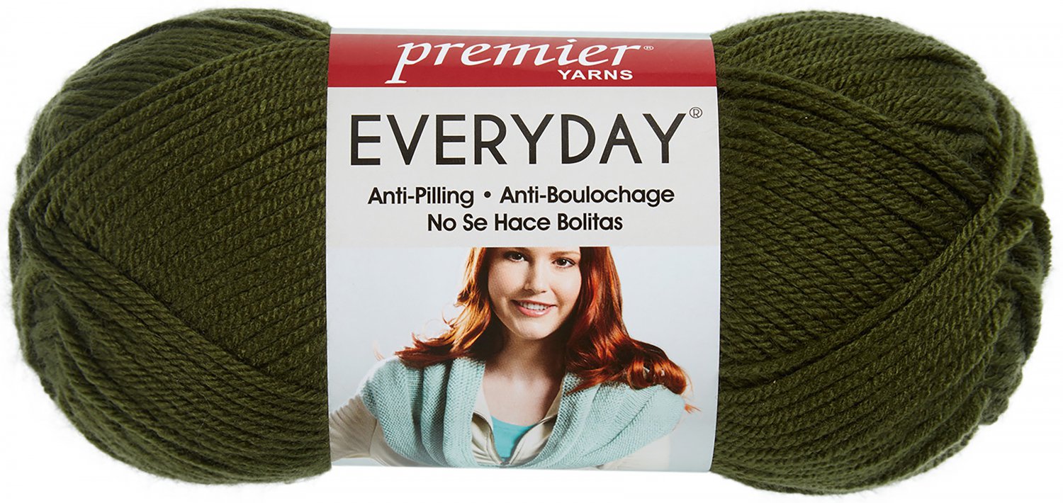 Premier Yarns Everyday Solid Yarn-Pine Green