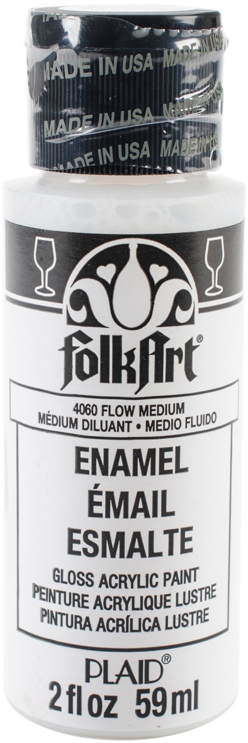 FolkArt Enamel Paint Flow Medium-2oz