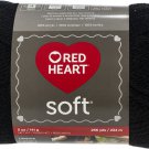 Red Heart Soft Yarn-Black
