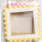 Good Vibes Pom Pom Frames 4/Pkg-