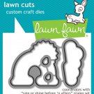 Lawn Cuts Custom Craft Die-Rain Or Shine Before 'N Afters