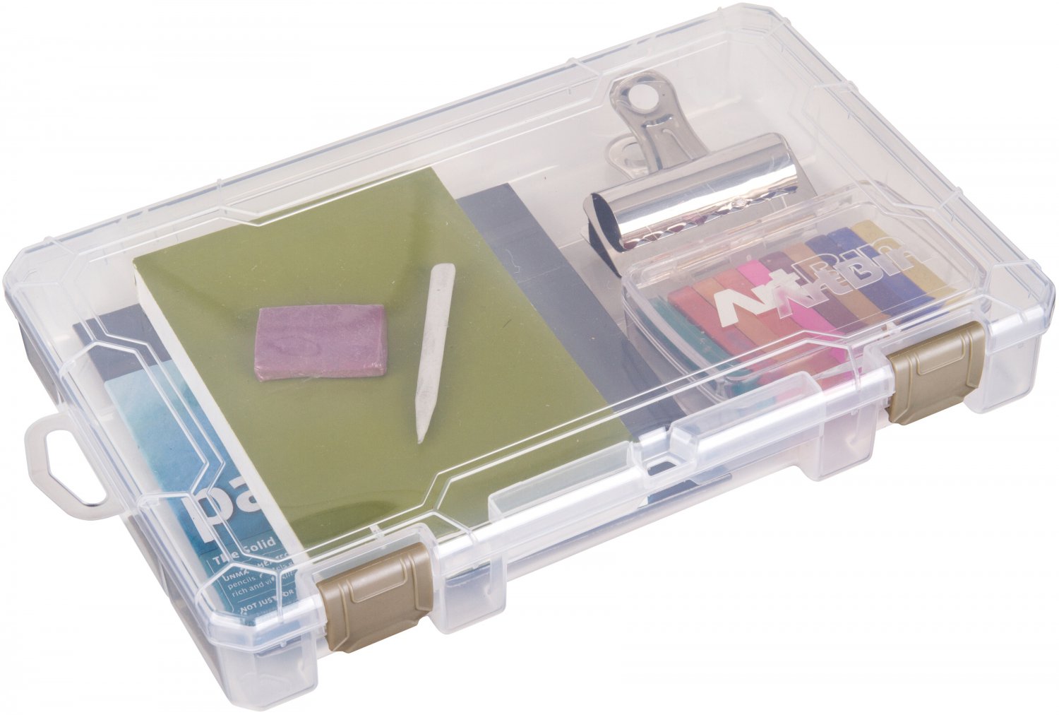 ArtBin Solutions Box Single Compartment-10.75"X7.375"X1.75" Translucent