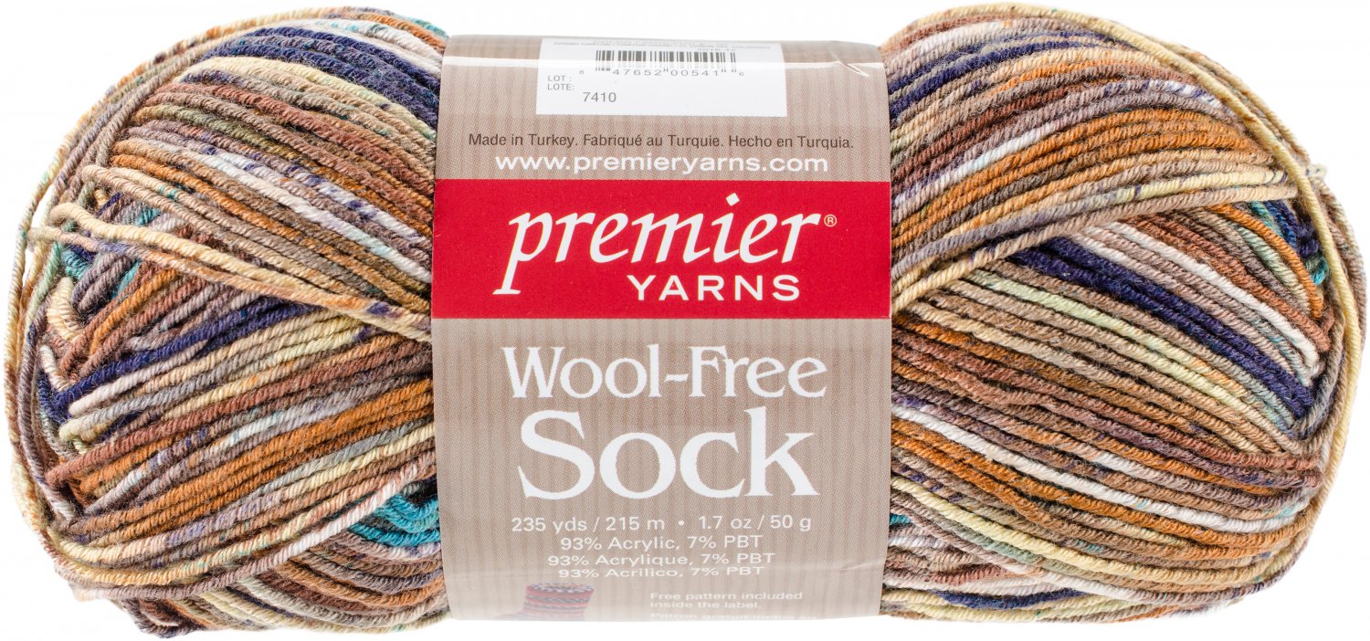 Premier Yarns Wool-Free Sock Yarn-Grand Canyon