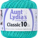 Aunt Lydia's Classic Crochet Thread Size 10-Jade