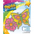 Makit & Bakit Suncatcher Kit-Butterfly & Flower