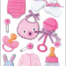 Jolee'S Le Grande Dimensional Stickers-Baby Girl