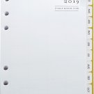 Color Crush Personal Planner 12-Month Calendar Insert-2019