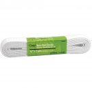 Dritz Woven Non-Roll Elastic .75"X3yd-White