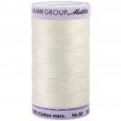Mettler Silk Finish Cotton Thread 50wt 547yd-Antique White