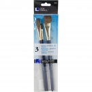 Natural Hair Camel Brush Set-3/Pkg