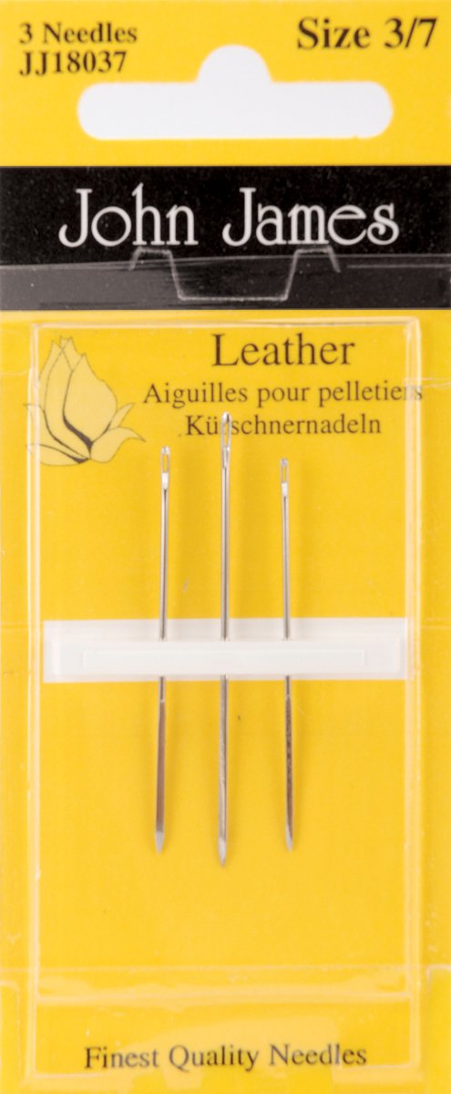 John James Leather Hand Needles