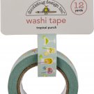 Doodlebug Washi Tape 15Mmx12Yd-Tropical Punch