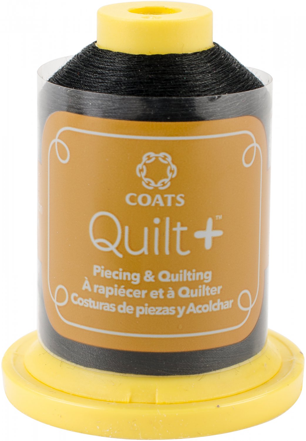 Coats Quilt Cotton Thread 600yd-Black