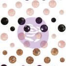 Midnight Garden Say It In Crystals Adhesive Embellishments-Assorted Dots