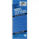 Permanent Adhesive Vinyl Numbers 6 inches, Blue