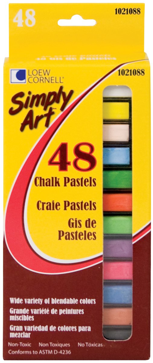 Simply Art Chalk Pastels Assorted Colors