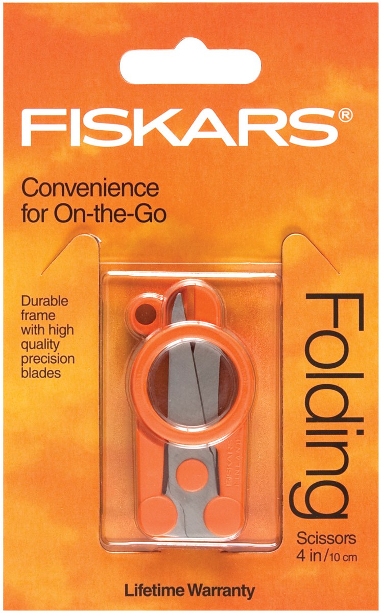 Fiskars Folding Scissors 4"-