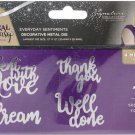 Sara Davies Signature Floral Fantasy Metal Dies-Everyday Sentiments