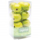 Floracraft Design It Simple Decorative Fruit 15/Pkg-Mini Green Apples