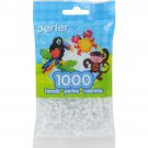 Perler Pearl Beads White Glitter