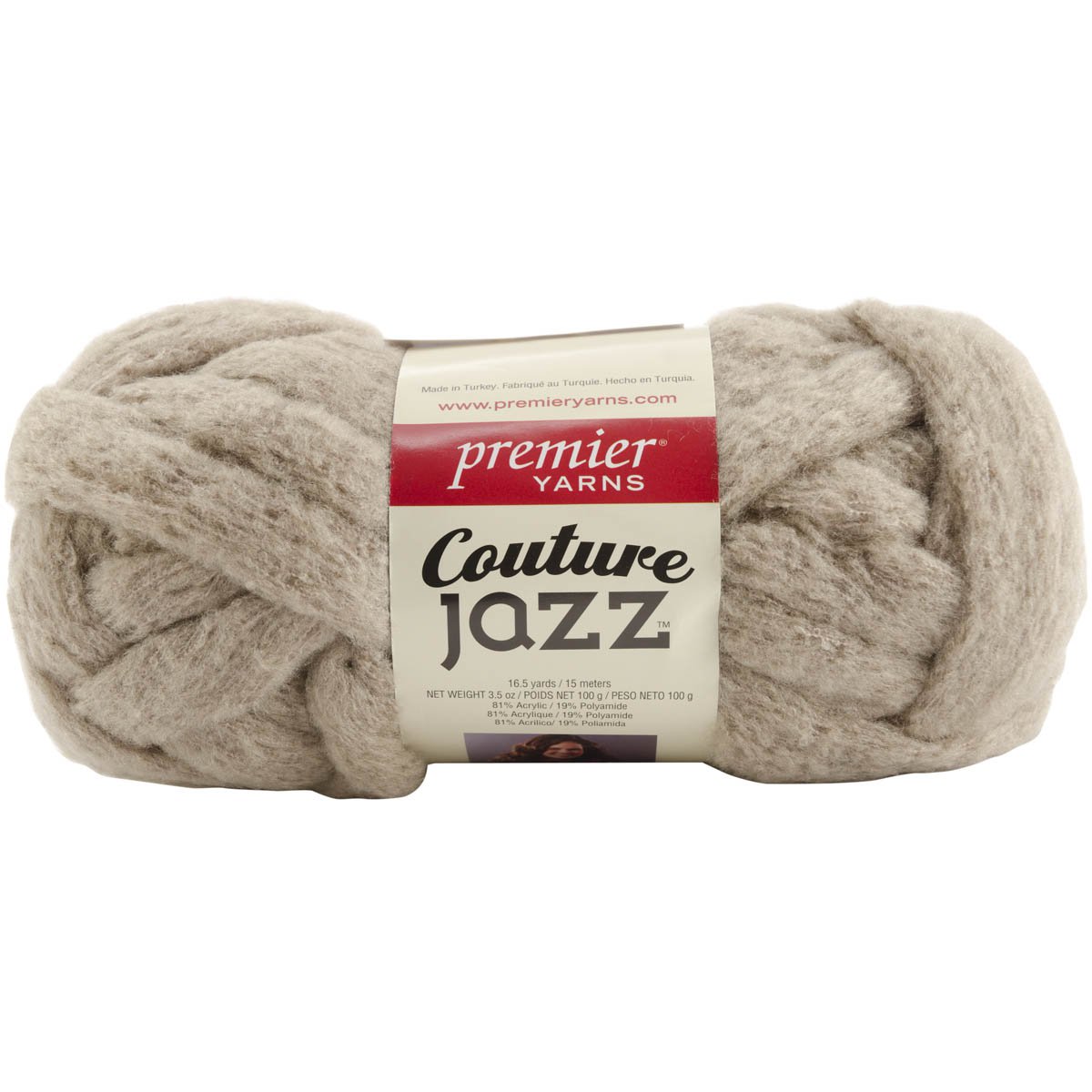 Premier Yarns Couture Jazz Yarn-Beige