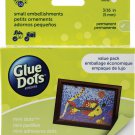 Glue Dots .1875" Mini Dot Sheets Value Pack-600 Clear Dots