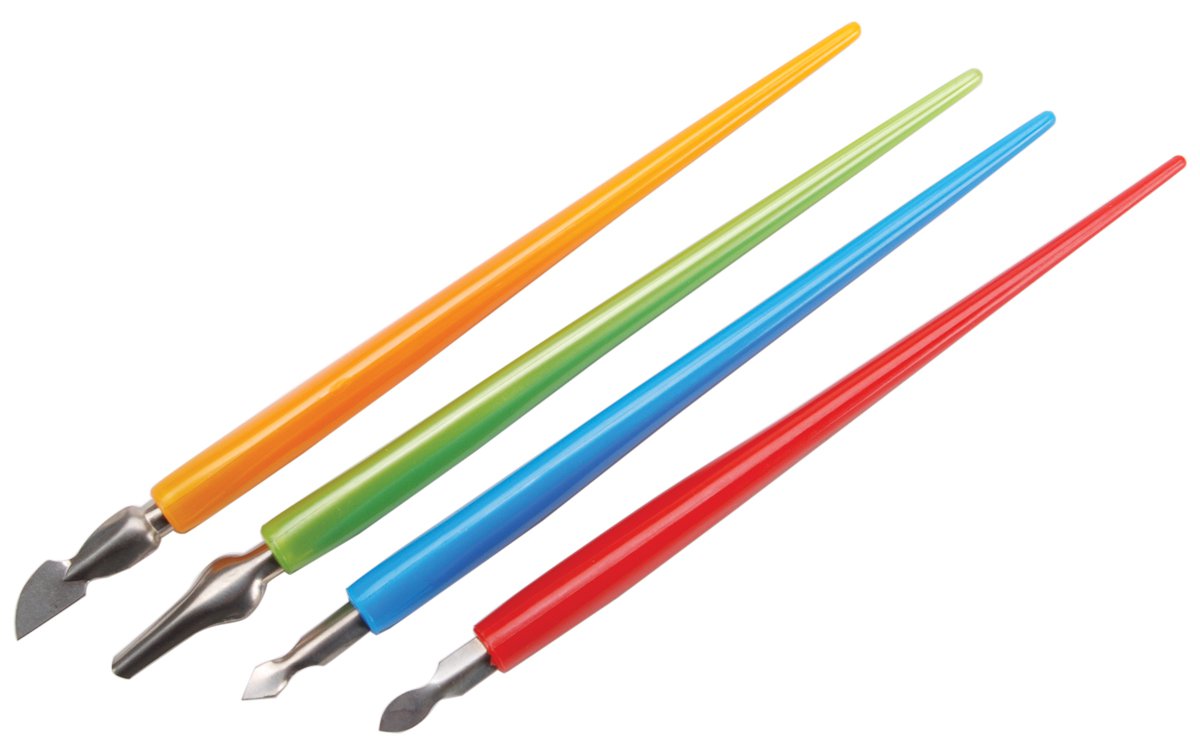 Royal Brush 4 Piece Royal & Lang Nickel Engraving Foil Tool Set, Multicolor