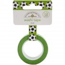 Doodlebug Washi Tape 15mmX12yd-Goal!! Soccer Balls