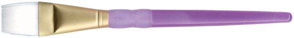 Crafter's Choice White Taklon Wash Brush 0.75 inches