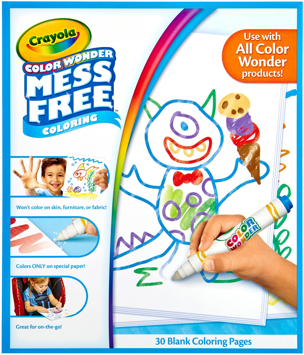 Crayola Color Wonder Refill Paper-10"X8.5" 30/Pkg